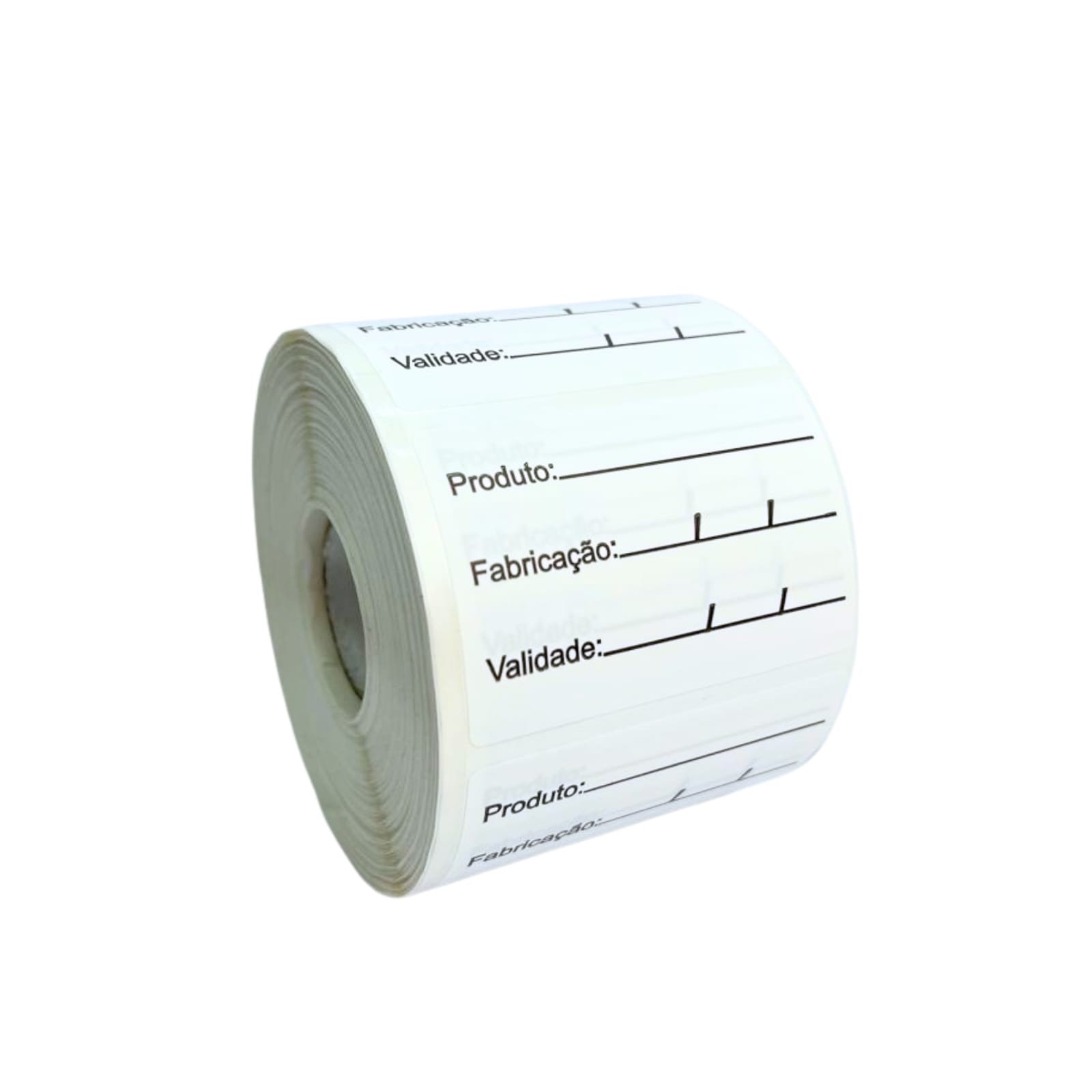 Etiquetas Adesivas BOPP 60x40 mm Prazo De Validade 3 Linhas Milheiro - imagem 1