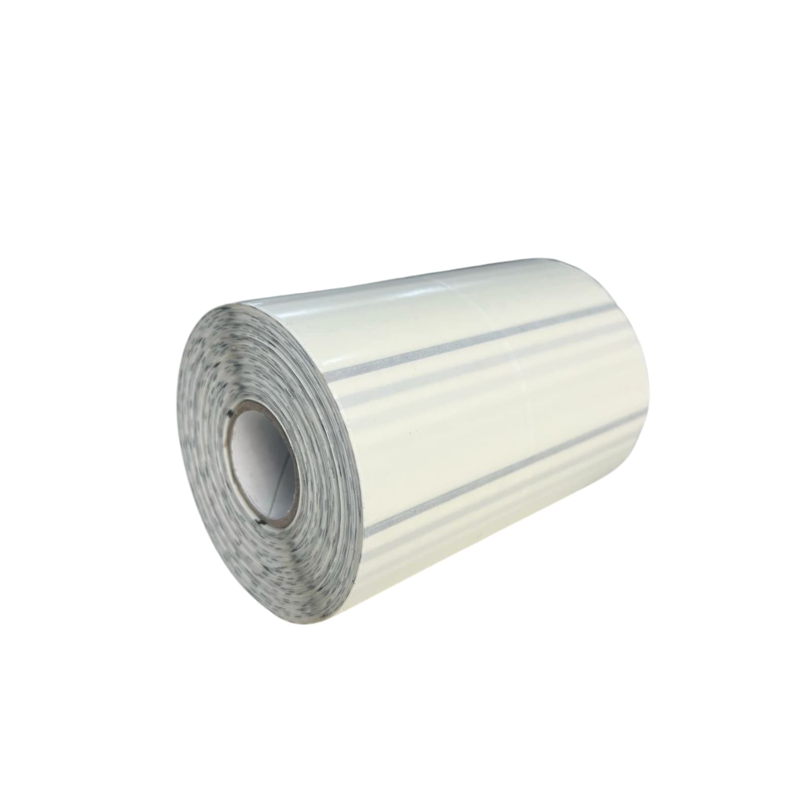 Etiquetas Adesivas BOPP Transparentes com Tarja preta - 50x30 - 2 Colunas - imagem 1
