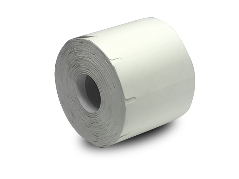 Etiqueta Gondola 75x35 Mm Couchê ADESIVA Branca - 6 Rolos - imagem 1